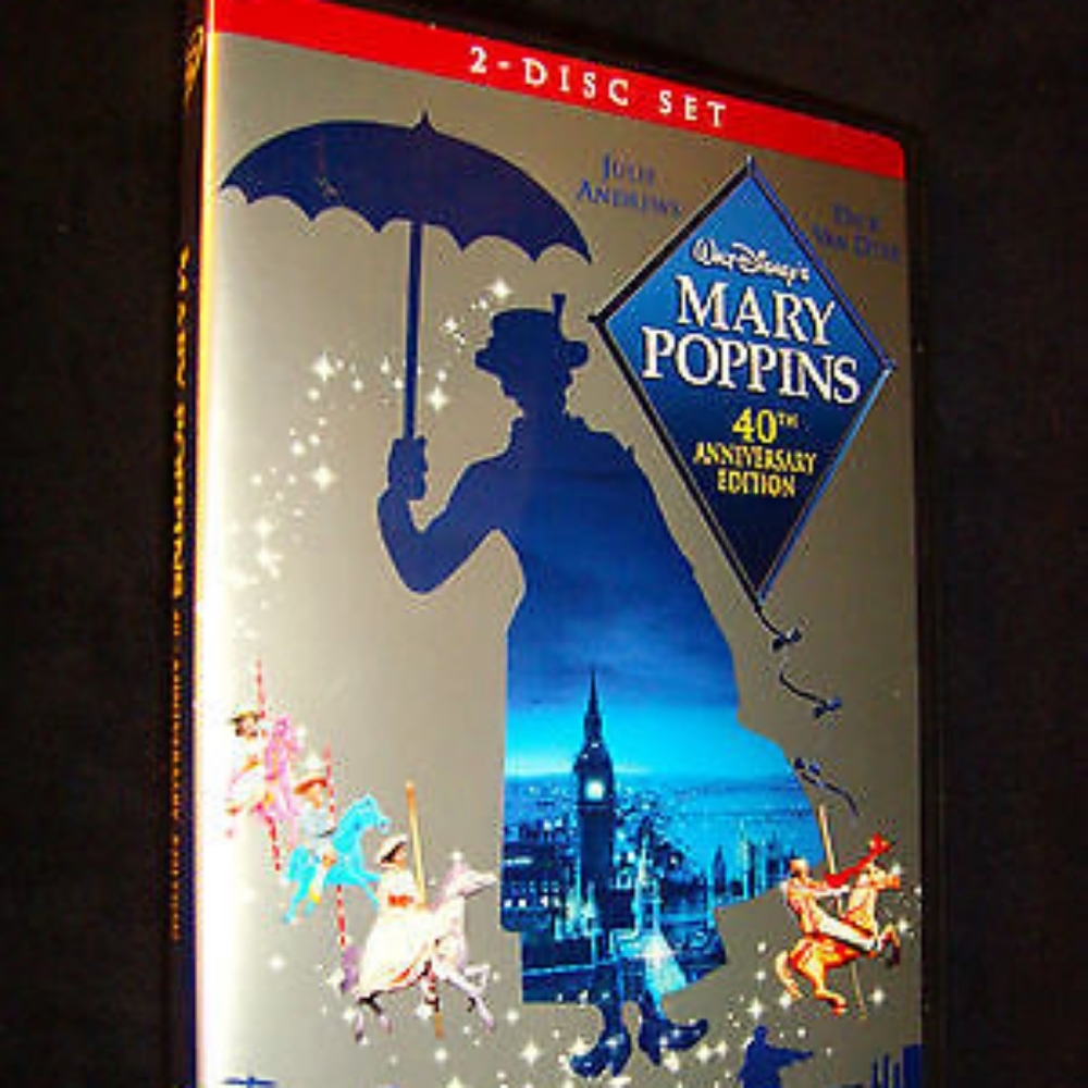 NEW Sealed Mary Poppins 40th Edition DVD~2 Disc Set